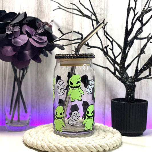 Oogie Boogie Glass