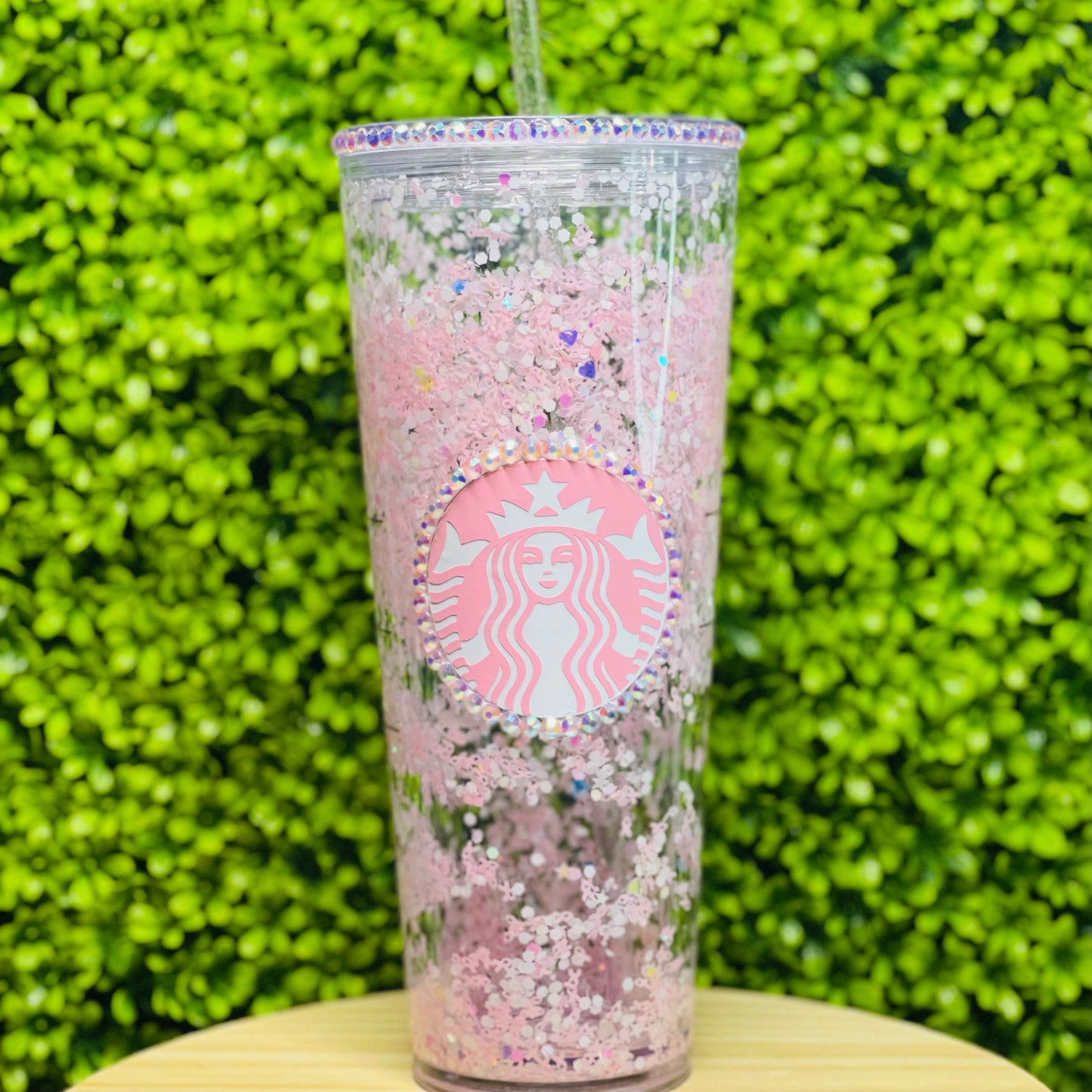 Breast Cancer Awareness Snow Globe Tumbler